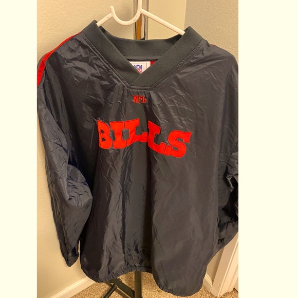 NFL Other - Vintage Buffalo Bills Wind Breaker Crewneck